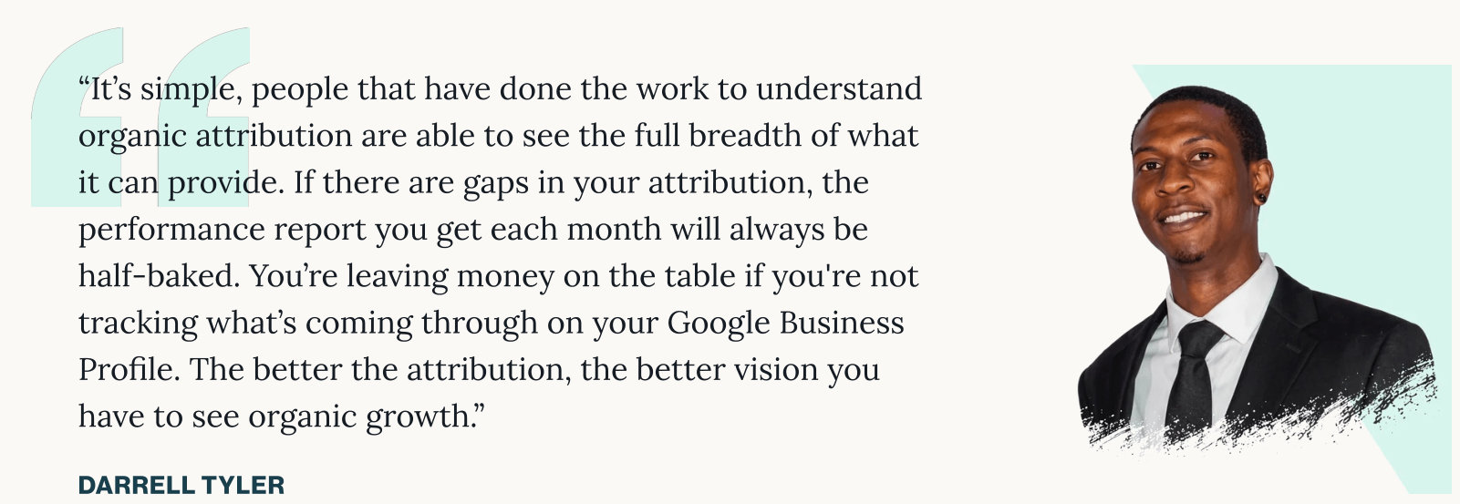 Quote from Darrell Tyler in State of Search 2027: What to Stop, Measure & Fund